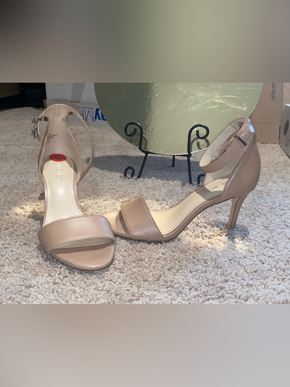 Nine West Nude Heels